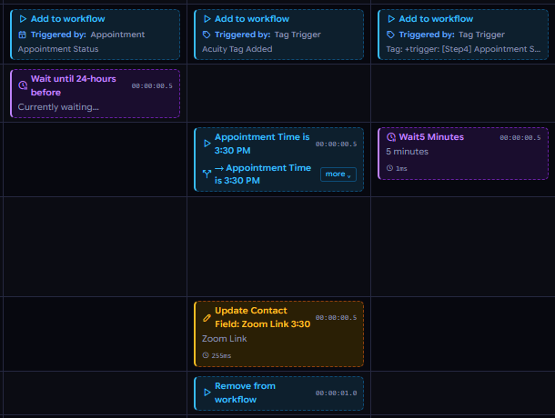 Screenshot example